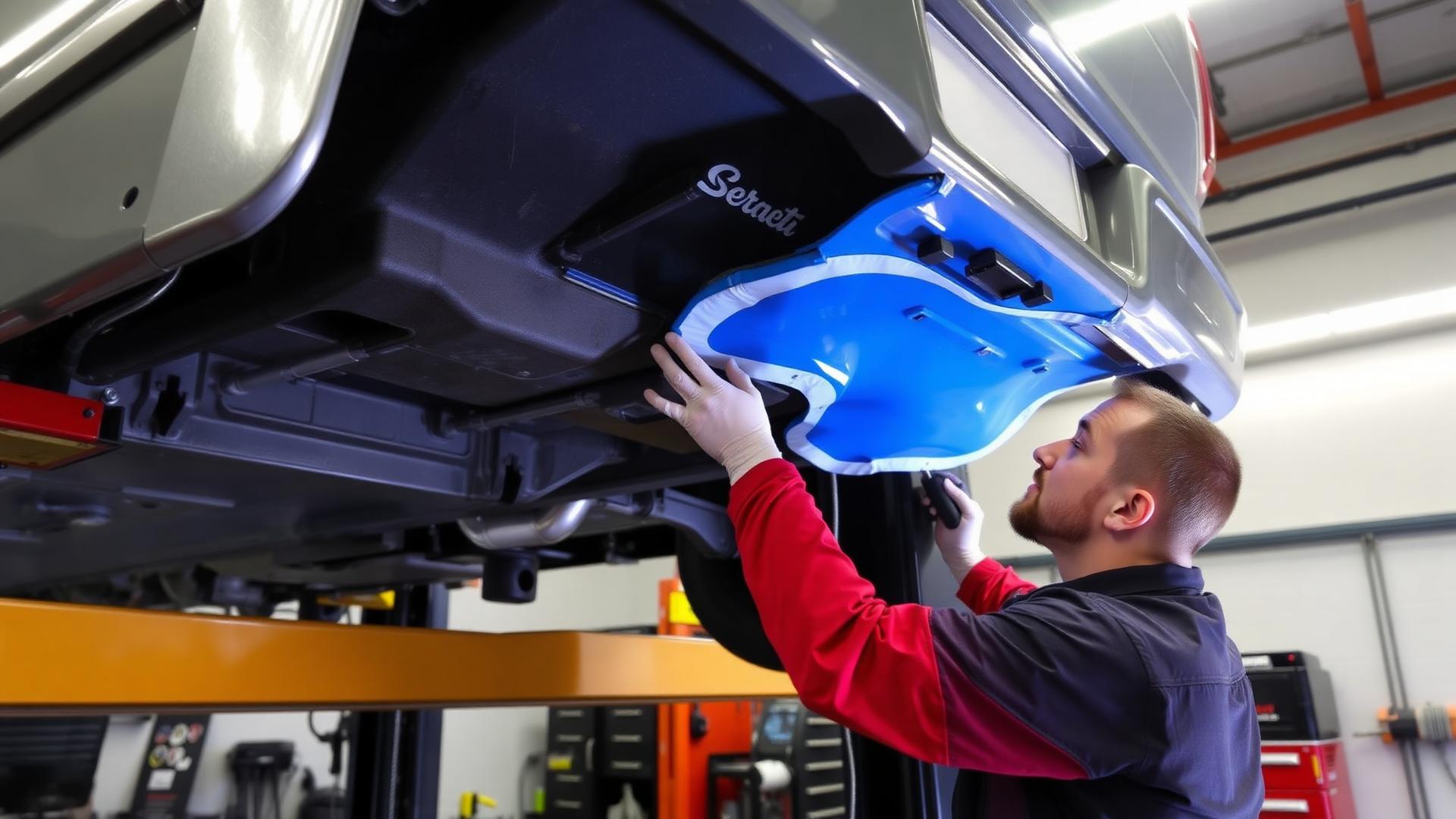 Vehicle undercoating